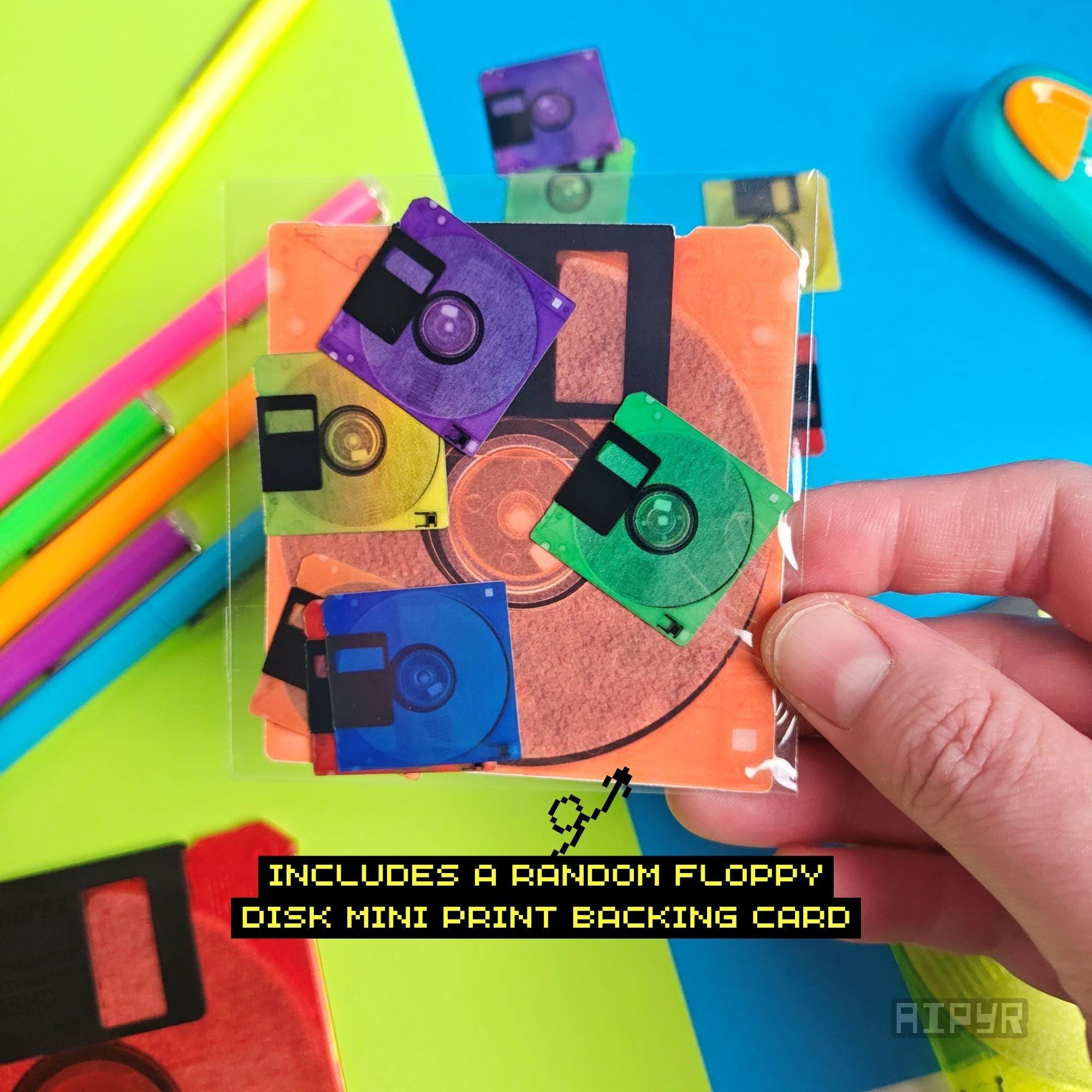 Floppy Disks Mini Sticker Pack | 1 Inch Retro Stickers - Etsy