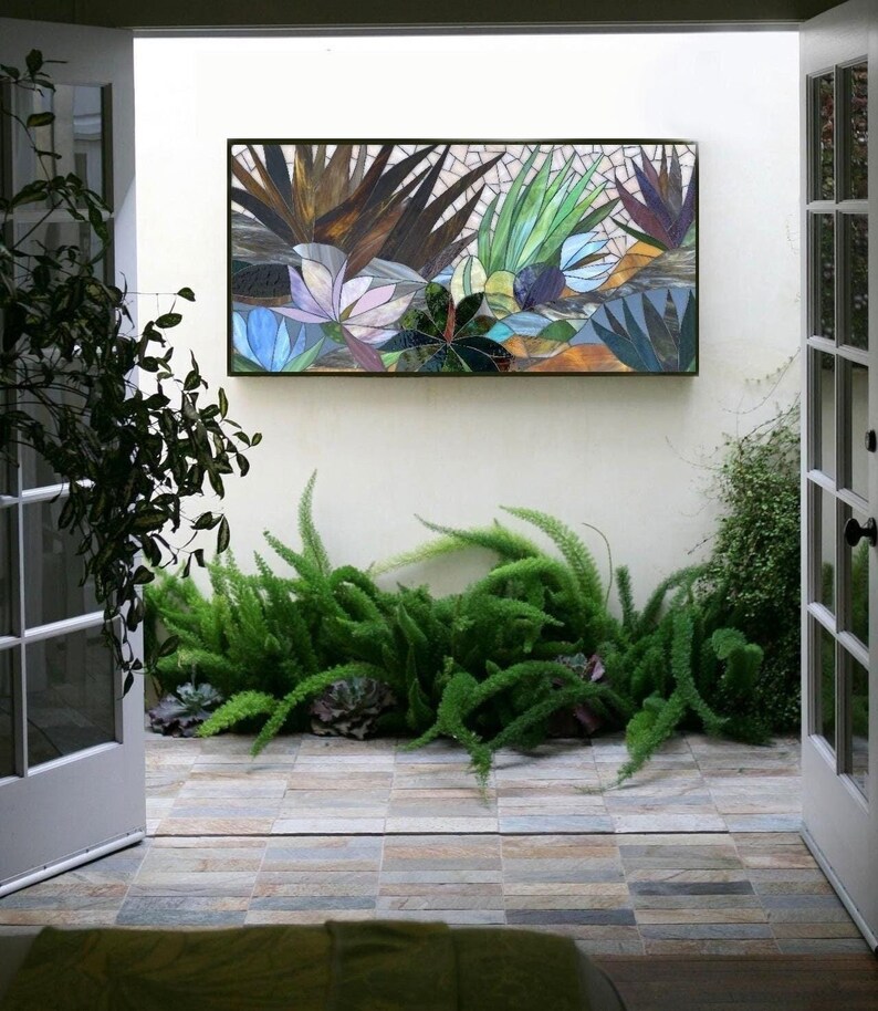 Mosaic wall art mosaic table stained glass kitchen decor home decore mosaic art mosaic koi mosaic home decor outdoor art mosaic backsplash mosaic kitchen mosaic tiles bathroom art patio wall art mosaic wall decor garden decor mosaic flower succulents