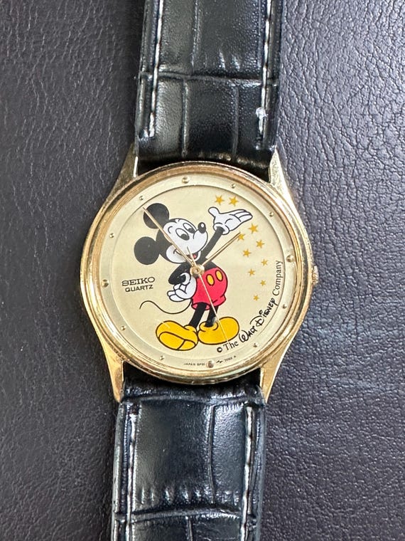 Bibian 比比昂- SII ローラスDisney Mickey Mouse 腕時計MU0958