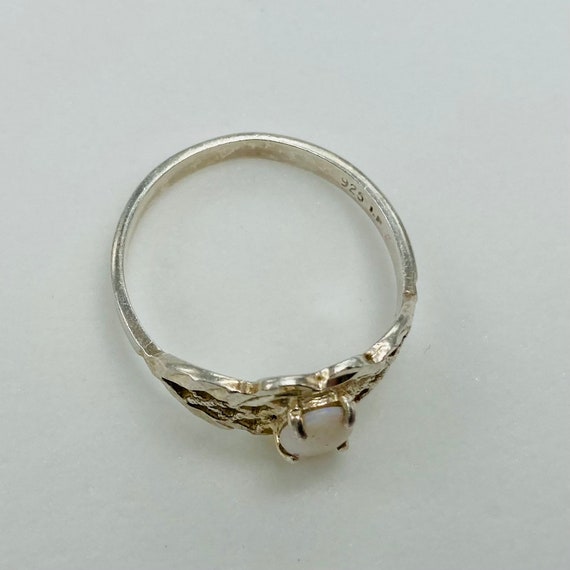 50% OFF! Vintage Opal Sterling Women's Ring, Size… - image 6
