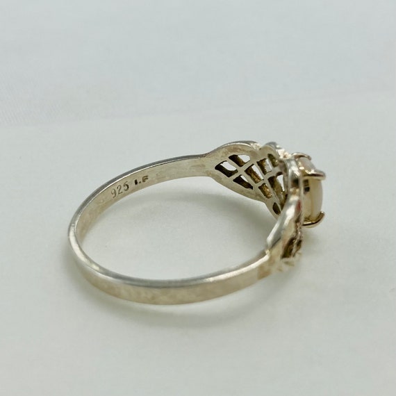 50% OFF! Vintage Opal Sterling Women's Ring, Size… - image 5