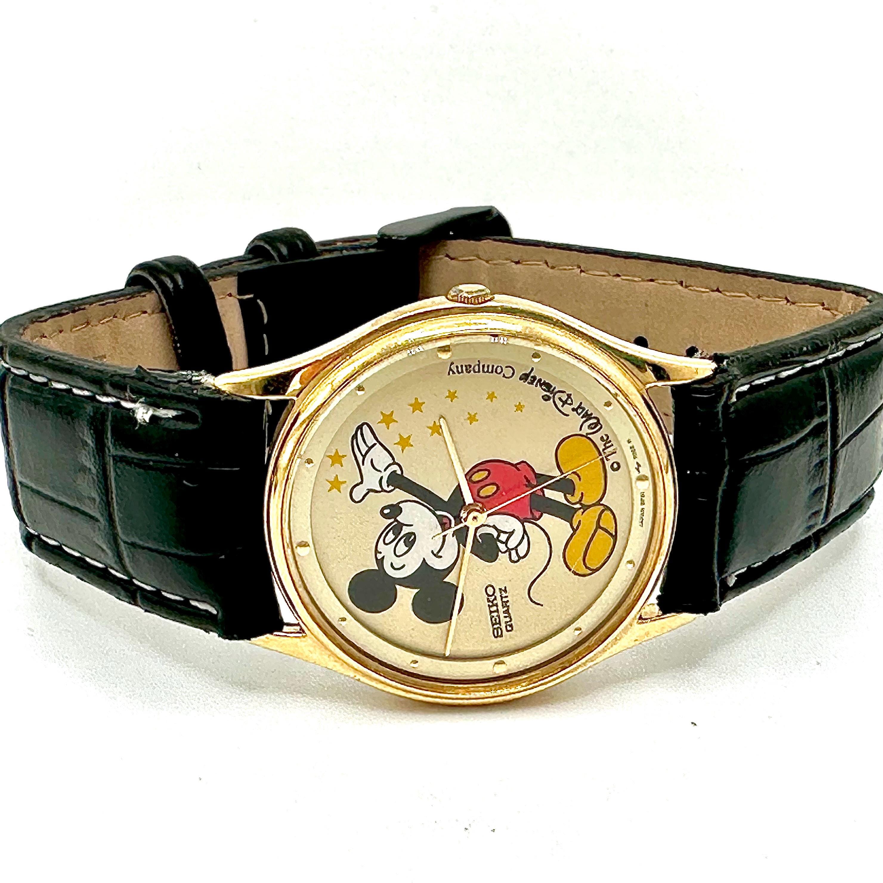 Seiko Mickey Mouse - Etsy
