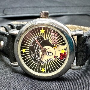 R&R Valdawn Bowling Watch Women Gold Tone Brown Leather Band New Battery s-l400.jpg main image 4