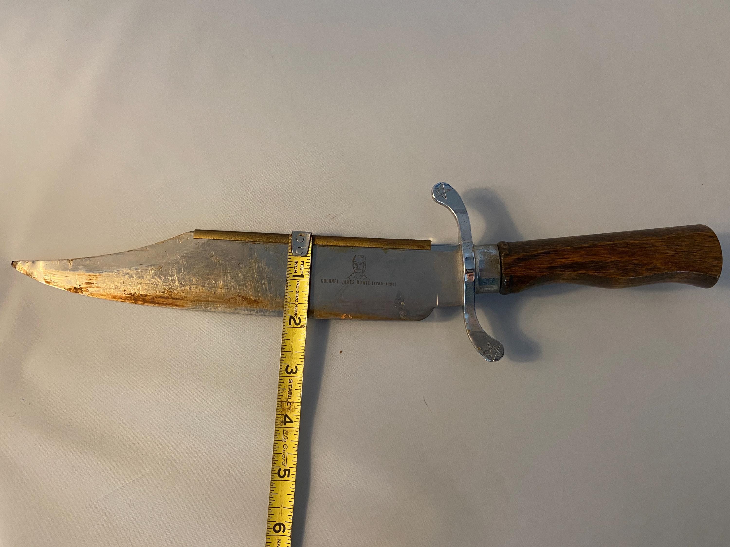 Colonel James Bowie Carvel Hall Knife - Etsy
