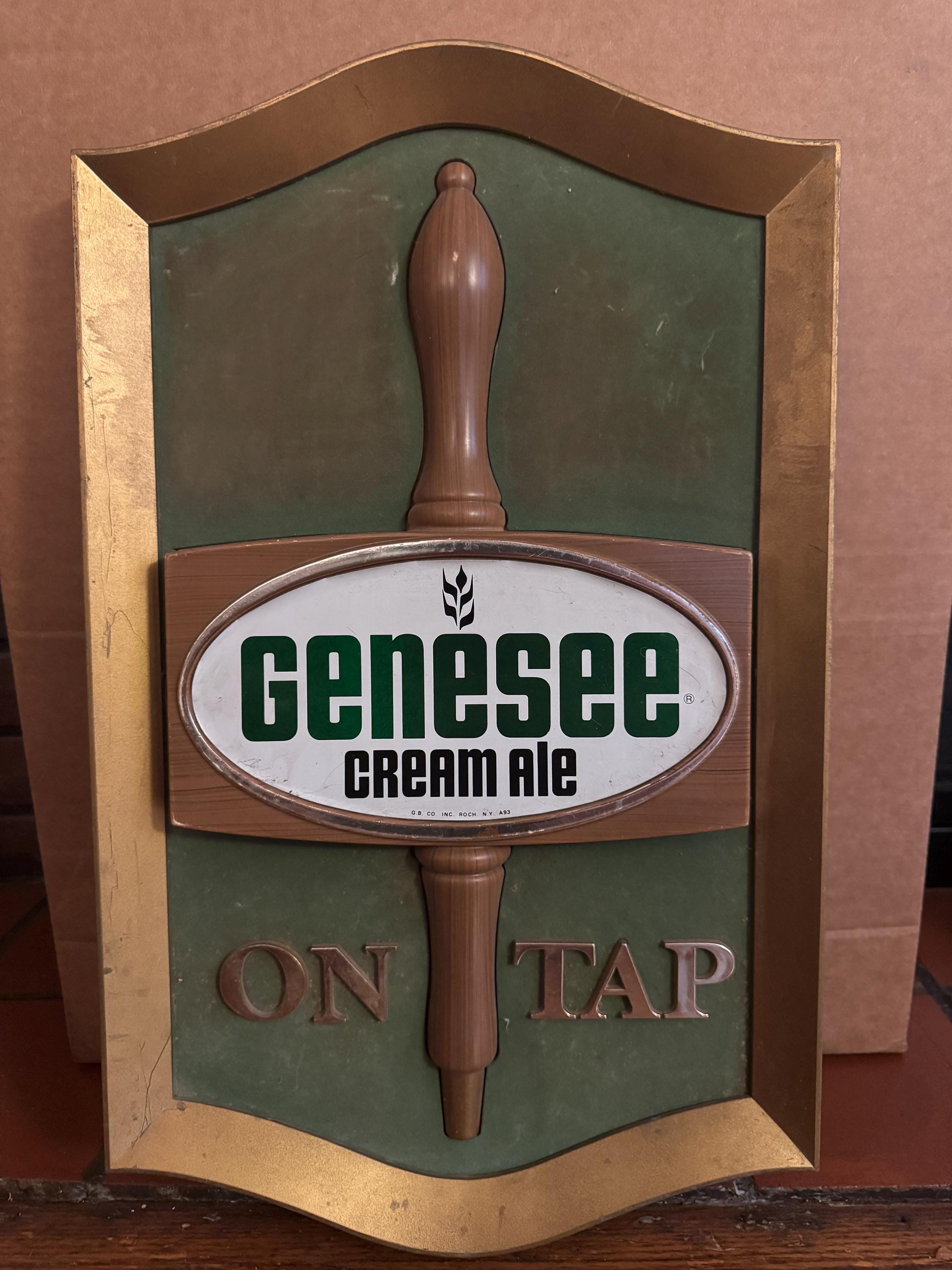 Genesee Cream Ale Beer Sign - Etsy
