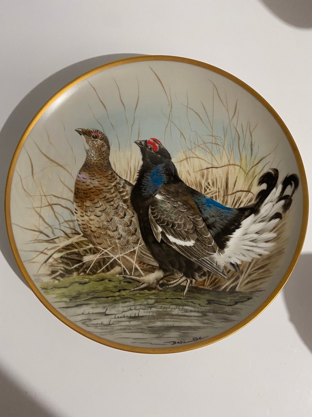Gamebirds of the World- by Basil Ede- Franklin Porcelain, Franklin