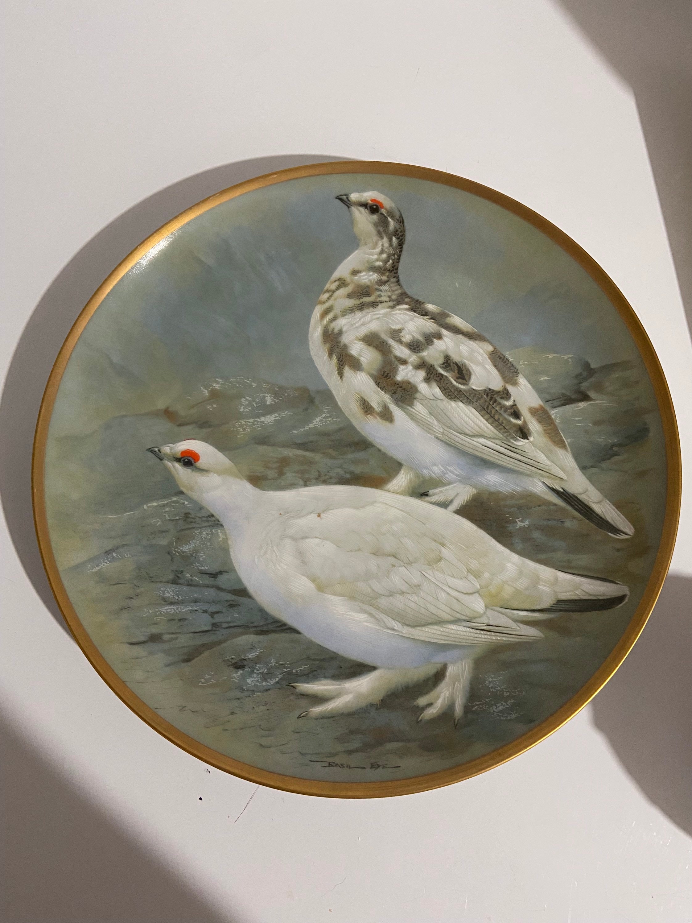 Gamebirds of the World- by Basil Ede- Franklin Porcelain, Franklin