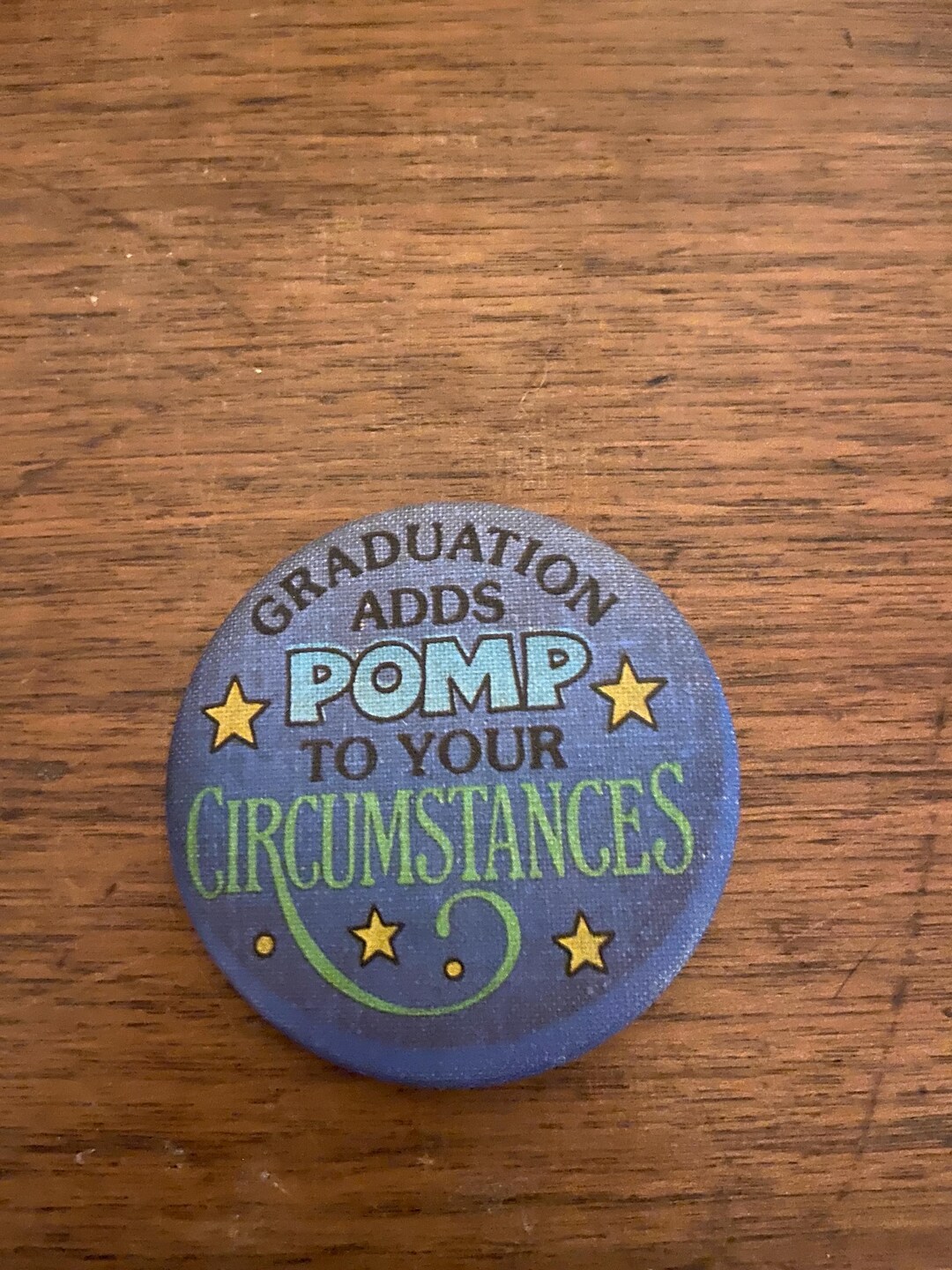 Vintage Collectible Pin Button: Hallmark “graduation Adds Pomp to Your ...