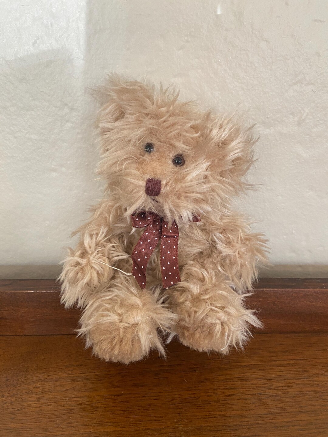Radcliffe Bear Russ; Plush Stuffed Animal Fuzzy Tan Teddy - Etsy