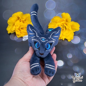 ITH Bastet Cat Godess Plushie Embroidery Pattern Adorable Egyptian Kitty Plush In The Hoop With Photo Tutorial, Beginner Friendly image 4