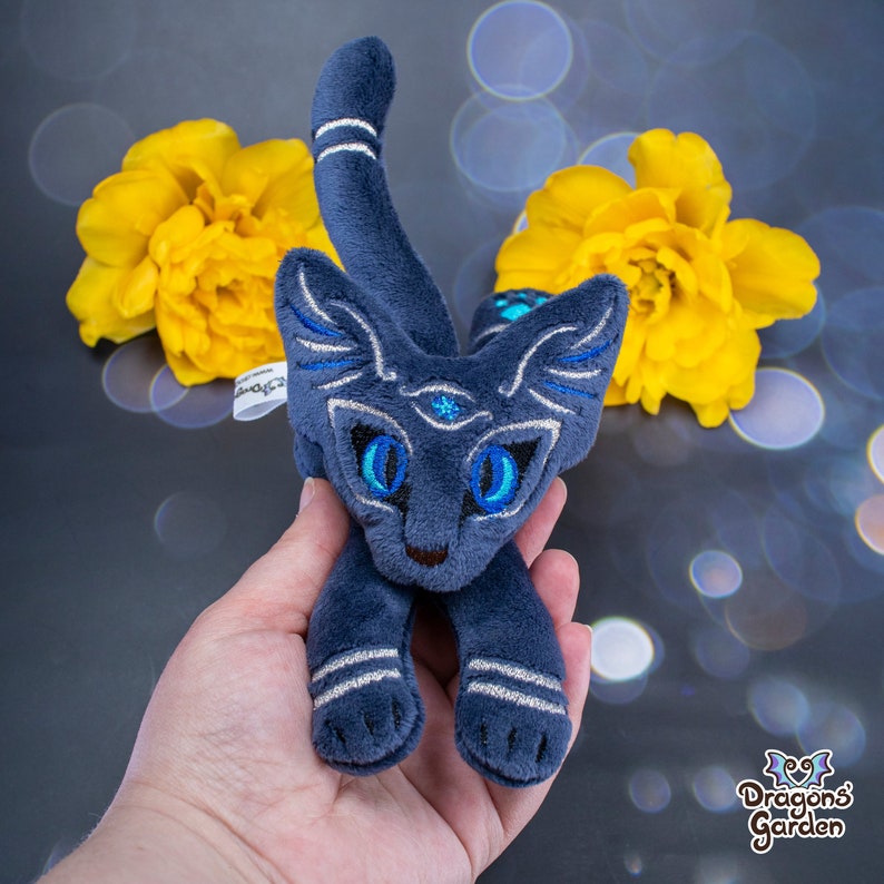 ITH Bastet Cat Godess Plushie Embroidery Pattern Adorable Egyptian Kitty Plush In The Hoop With Photo Tutorial, Beginner Friendly image 4