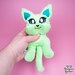ITH Rose Kitty Plushie Embroidery Pattern | Adorable Rose Kitty Cat ...