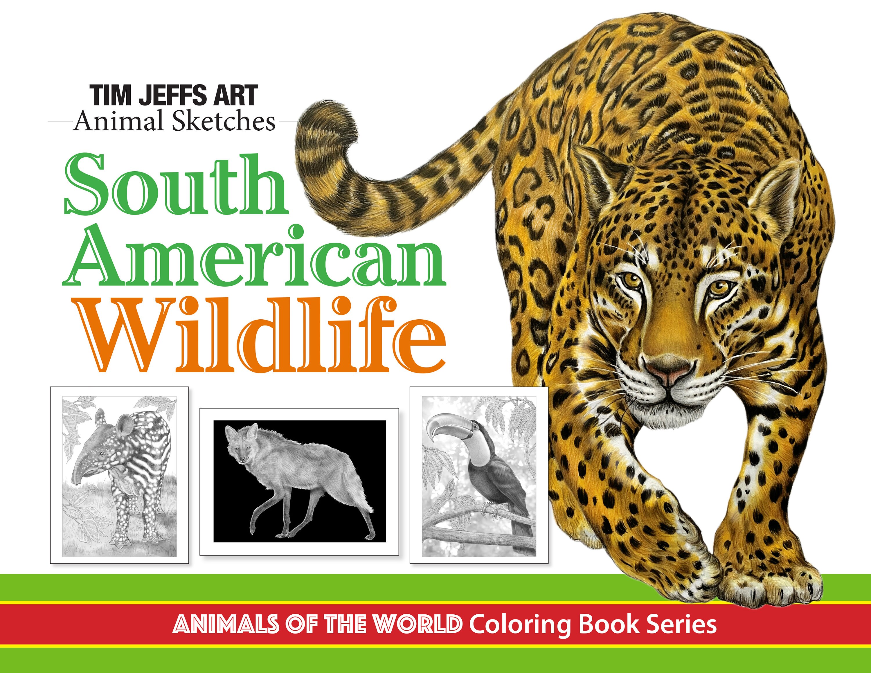 South American Animals Coloring Pages