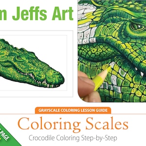 GRAYSCALE COLORING LESSON - Blending Colors