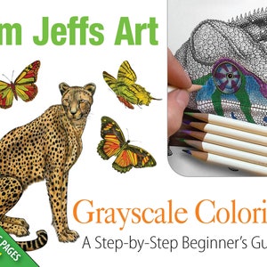 GRAYSCALE COLORING LESSON - Beginner&#39;s Guide