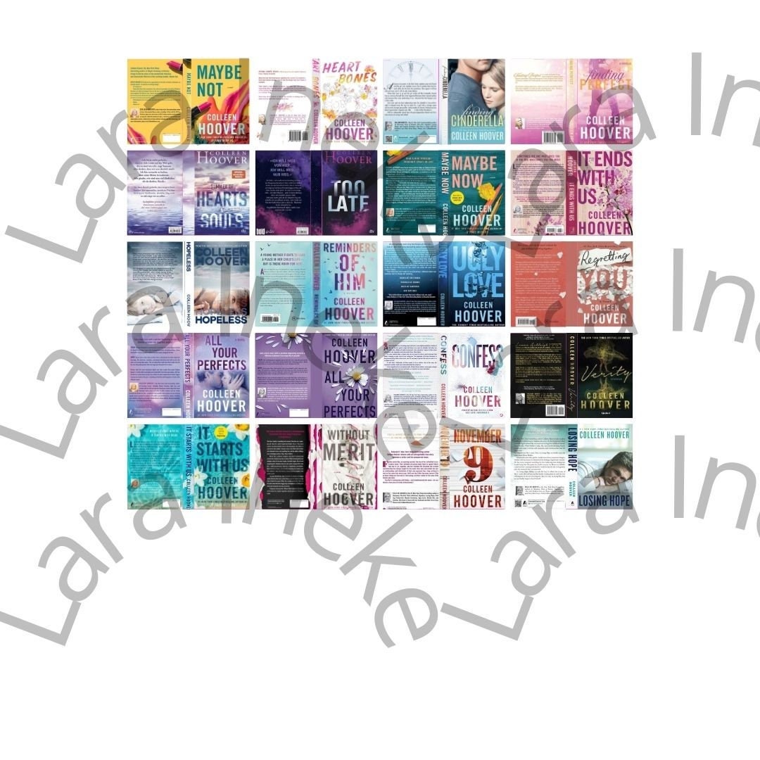 Mini livres: 15 mini-romans de la collection Réplique de Colleen Hoover -   France