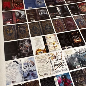 May include: A collection of various book covers arranged in a grid, featuring titles such as The Hunger Games, The Cruel Prince, The Queen of Nothing, Clockwork Princess, and Gilt. The covers display diverse illustrations, text, and barcodes.