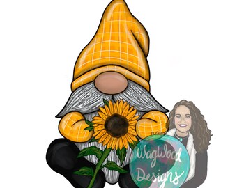 Sunflower Gnome Template