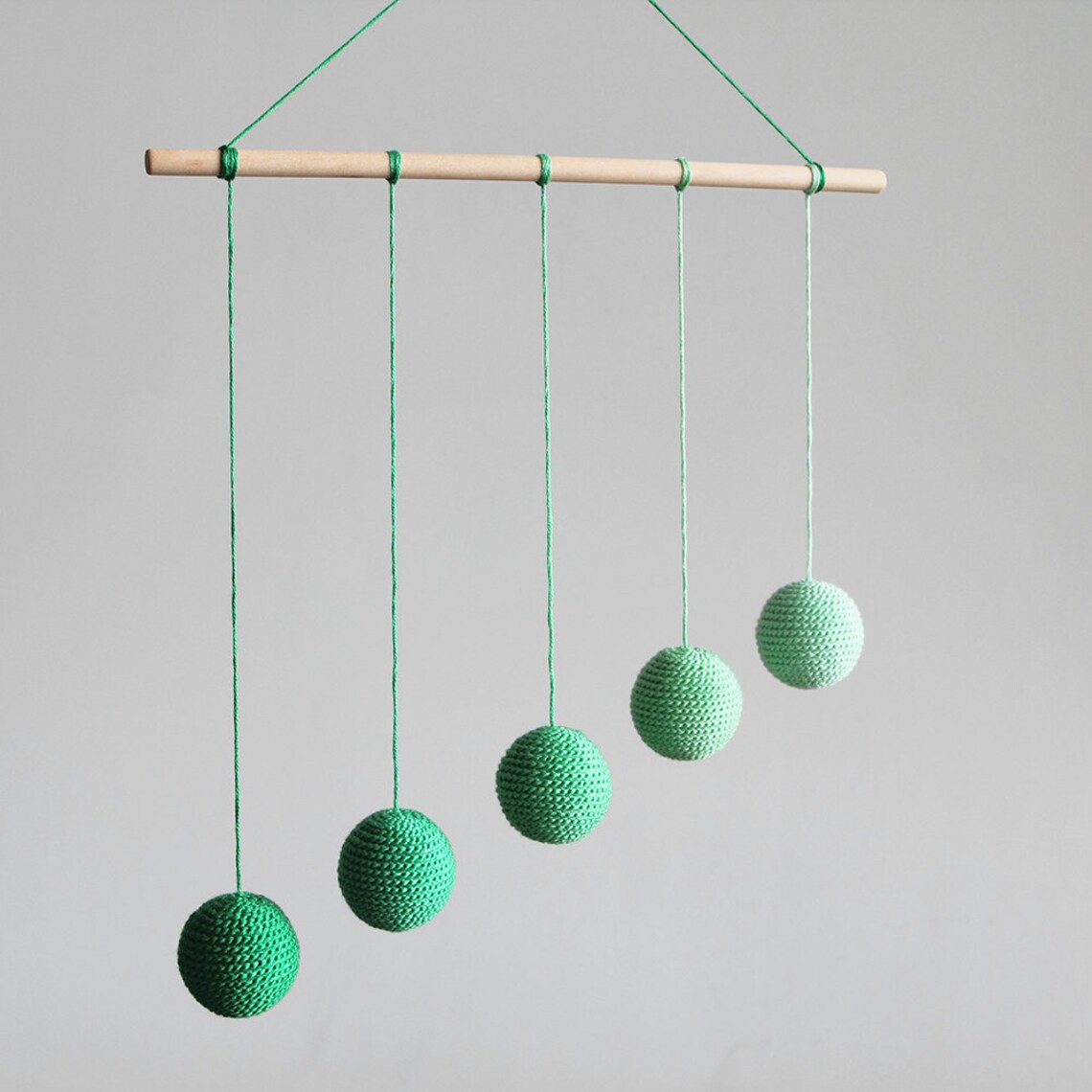 4 Assembled Montessori Classic Mobiles for Baby Gobbi Color Etsy