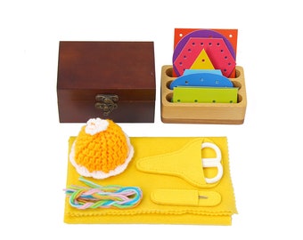 Sewing Activity Set IC Montessori Practical Life Activity