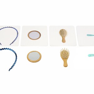 Exact Matching Objects with Identical Cards: Hair Accessories