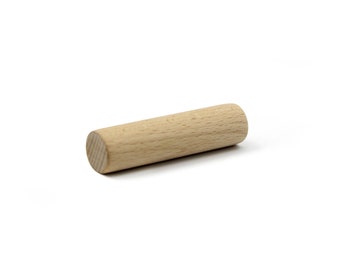 Thin Cylinder Rattle Wood