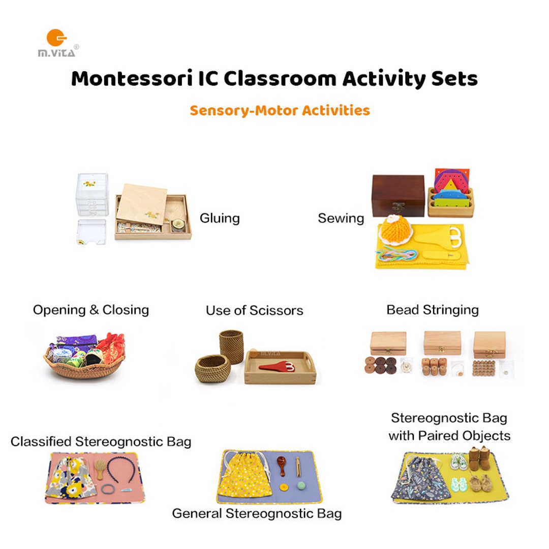 10 Sensorymotor Activities for IC Montessori Classroom Startup