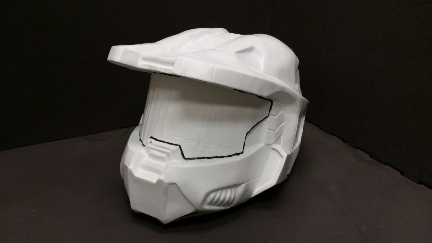 Halo 3 Mark VI Master Chief Style Helmet RAW CAST | Etsy