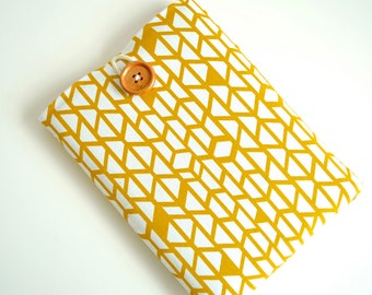 Geometric Phone Pouch, iPhone Sleeve, iPhone 15 / 14 / 13 / 12 Pro Max Sleeve, iPhone Custom Fit Phone Cover Padded