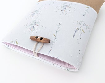 MacBook Pro Sleeve Case for Laptop Cover with Faux Suede Bottom - Meadow Field