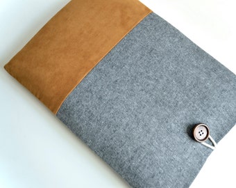 Charcoal Kindle Case - Linen Sleeve for On-the-Go Reading