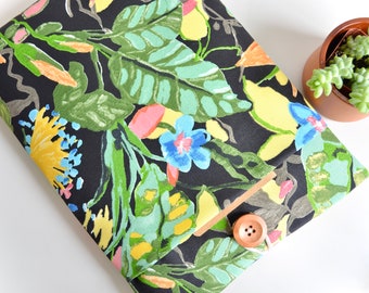 Laptop Case, Custom Fit Padded Fern and Florals Computer Sleeve, Surface Pro, Laptop Cover