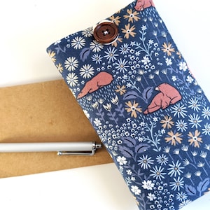 Kindle Cover, Custom Size eReader Sleeve - Bear Garden