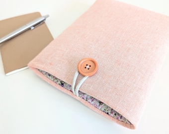 MacBook Sleeve 13 inch, 15, 16 inch Laptop Sleeve, Padded Cover Any Computer up to 15.6" - Orange and Purple Floral