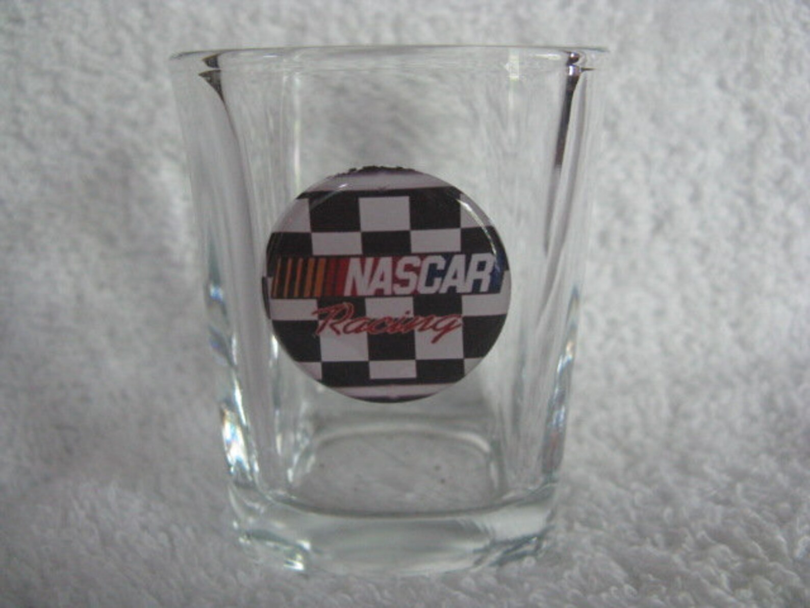 Nascar Shot Glass Handcrafted gift Idea Etsy UK