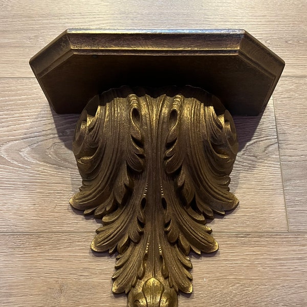 Gold Wall Shelf Etsy