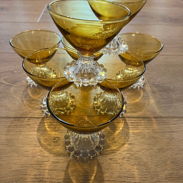 Amber Glassware Etsy