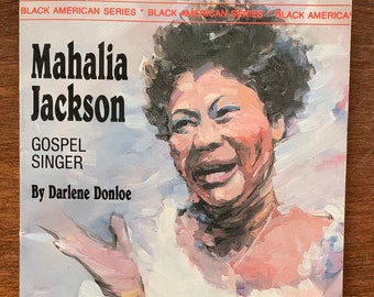 Mahalia Jackson Gospel Singer 1992 hard to find paperback book