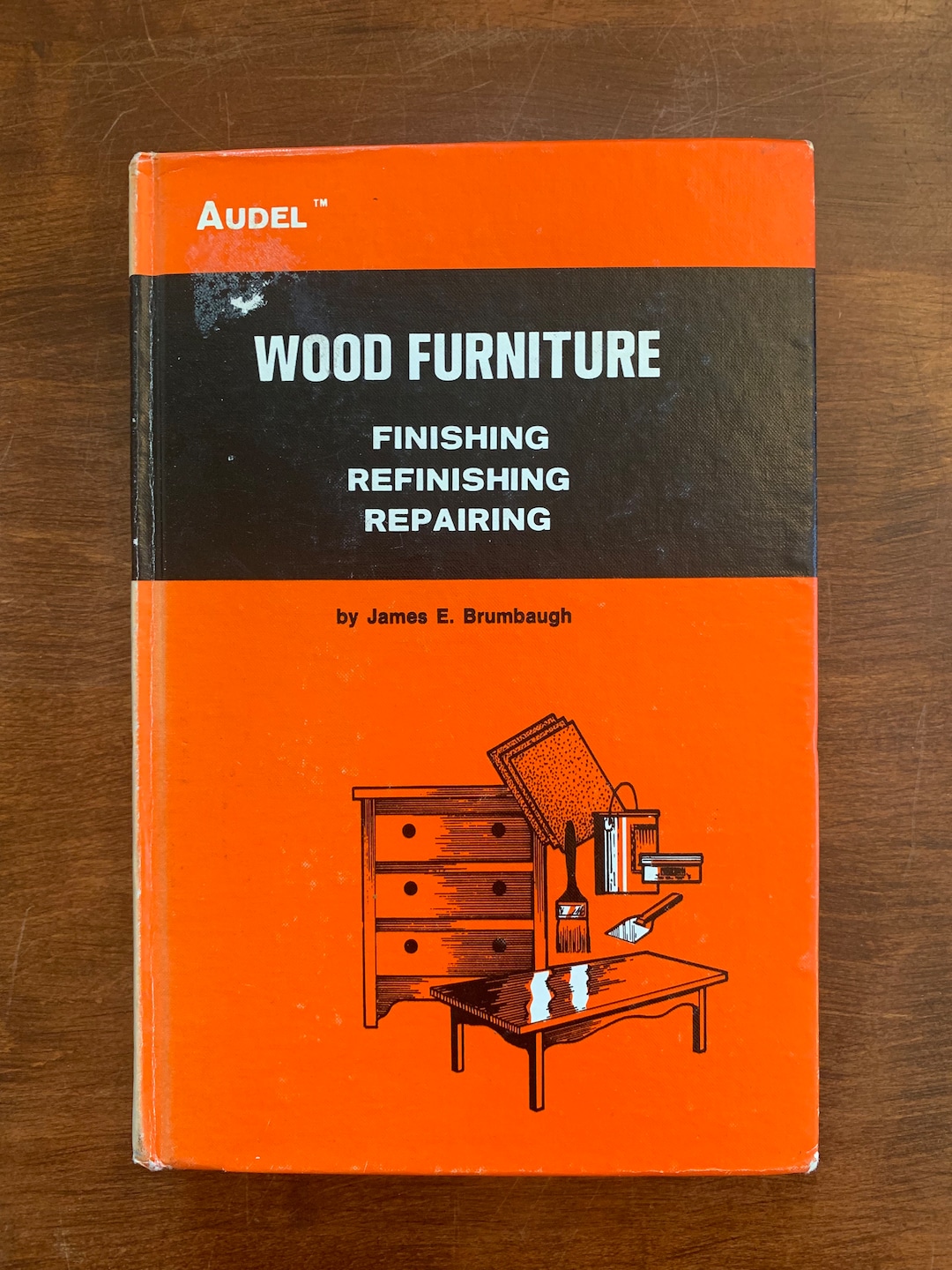 1974 Audels Guide WOOD FURNITURE Finishing Refinshing Etsy
