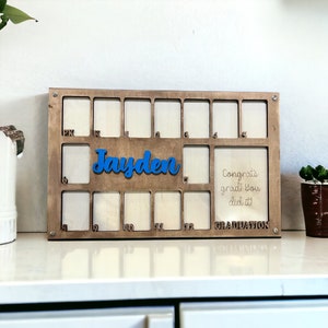 Personalized School Years Picture Frame | Graduation Gift