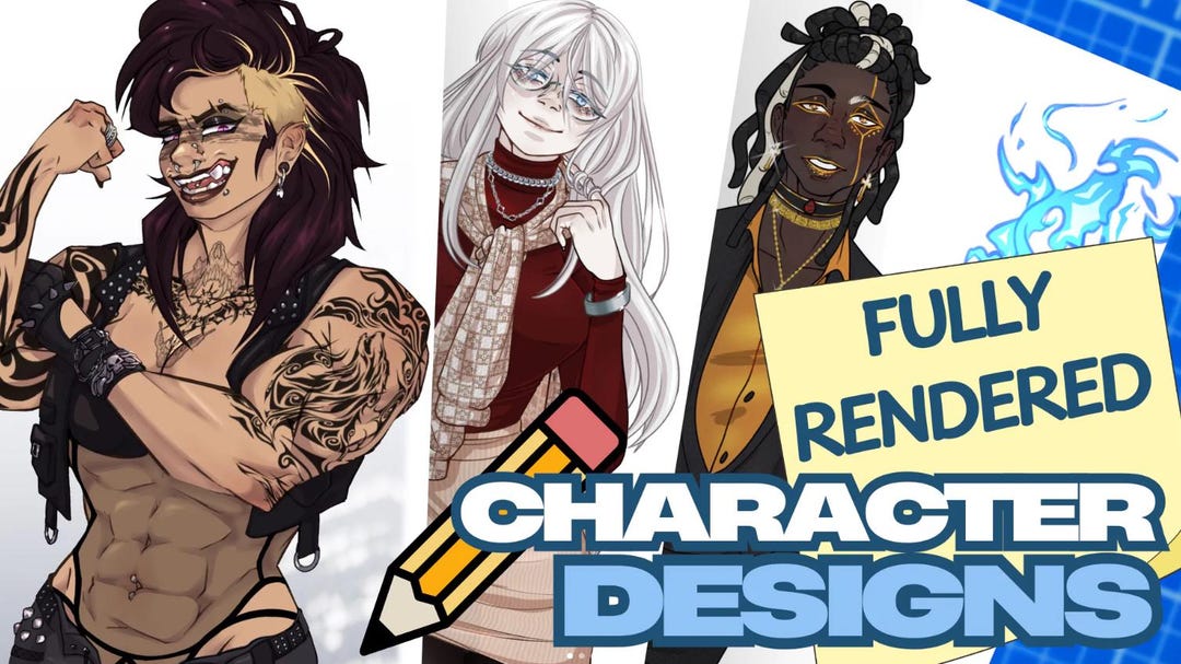 Custom Character Design Commissions! - Etsy