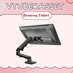 Vtuber / PNG tuner streaming asset (Drawing Tablet)