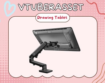 Vtuber / PNG tuner streaming asset (Drawing Tablet)
