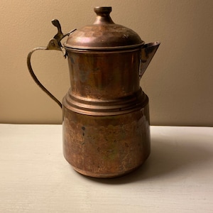 Copper Tea Pot Made in Turkey