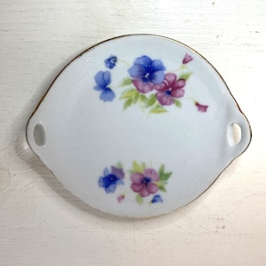 Beautiful Porcelain Dish with Handles