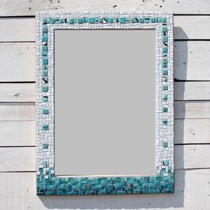 CUSTOM Mosaic Wall Mirror, Large Decorative Rectangular Mirror, Made to Order image 7