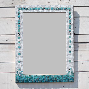 Custom Spiegel Mosaik Wandspiegel Hochzeit Glasrahmen Etsy