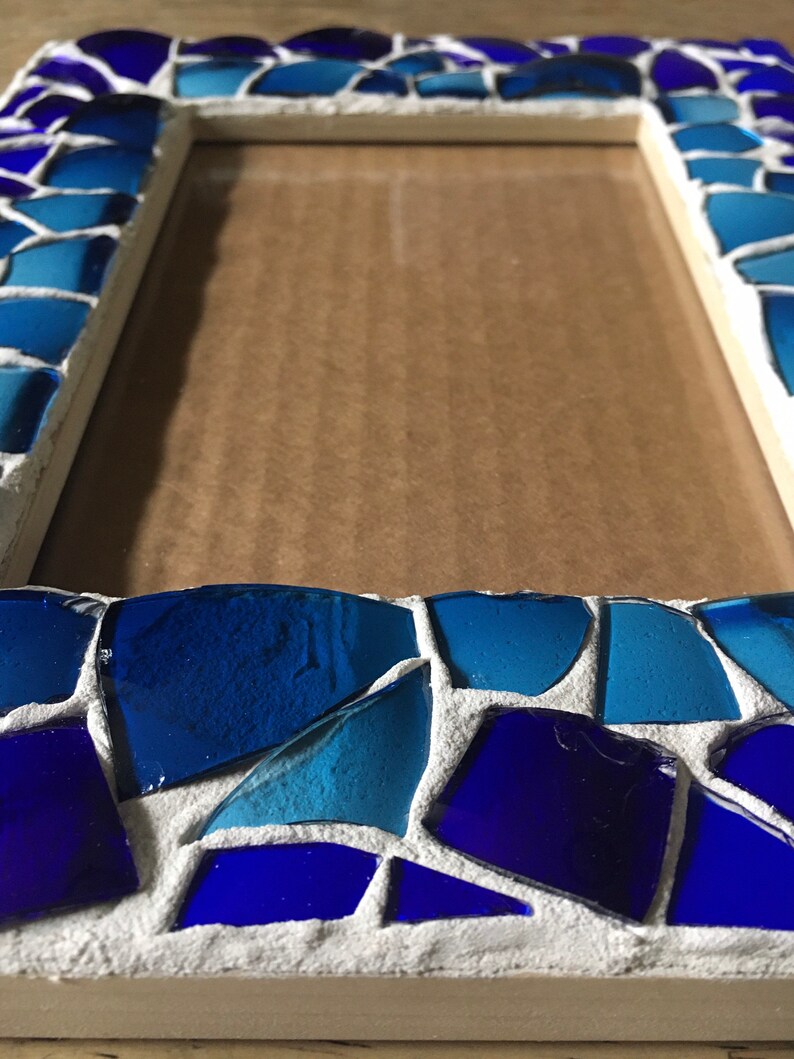 CUSTOM Mosaic Wall Mirror Wedding Glass Frame Mosaic Photo Etsy