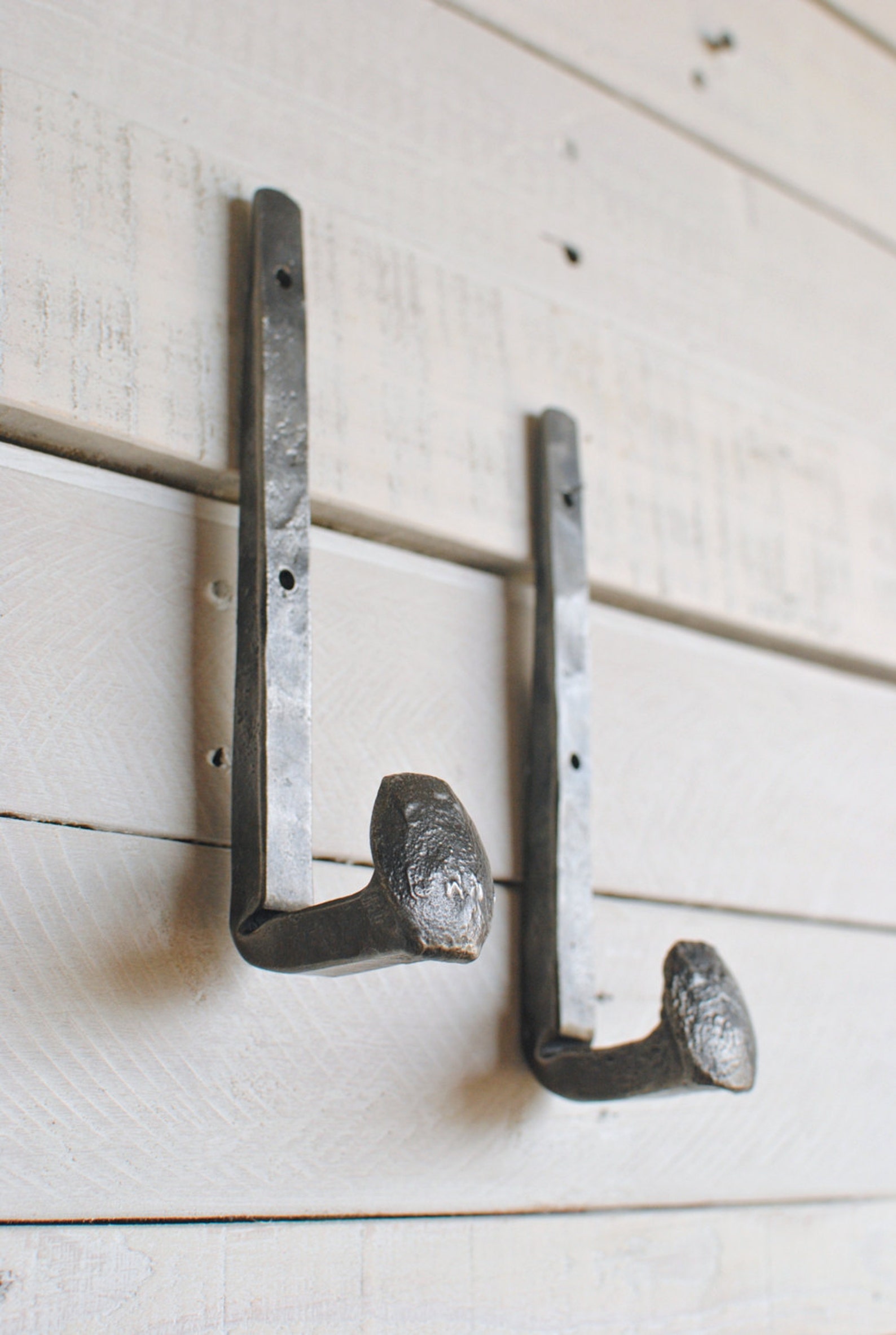 Railroad Spike Hook Hand Wall Hook Entryway Coat Etsy