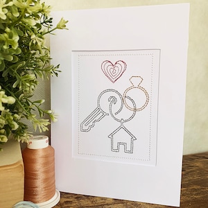 Carte d’engagement personnalisée (fr) Félicitations à vous deux . Cadeau de couple parfait (fr) Nouveaux départs (fr) Aventures Bague de fiançailles personnalisée